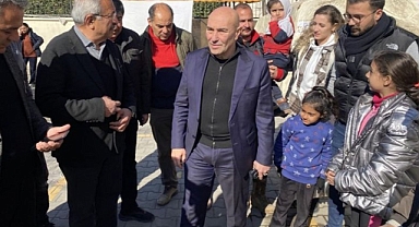 İzmir Büyükşehir Belediyesi’nin Adıyaman’da kurduğu konteyner kentte yaşam filizleniyor
