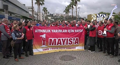 İzmir'de 1 Mayıs Çağrısı: Aydınlık Yarınlar İçin Alanlardayız