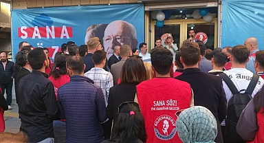 KILIÇDAROĞLU GÖNÜLLÜLERİ ALSANCAKTA