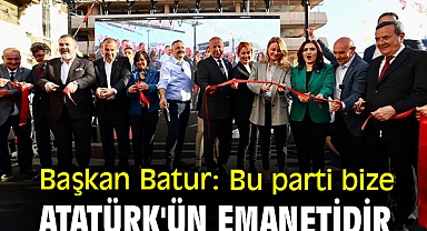 Konak Belediye Başkanı Abdül Batur Bu parti bize Atatürk'ün emanetidir