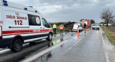 Manisa'da feci kaza: 2 kişi hayatını kaybetti