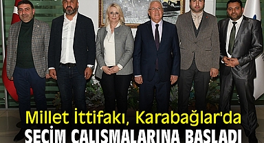 Millet İttifakı, Karabağlar'da seçim çalışmalarına başladı