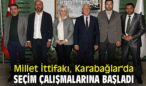 Millet İttifakı, Karabağlar'da seçim çalışmalarına başladı