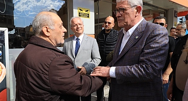 Müsavat Dervişoğlu Narlıdere ve Balçova’da sahaya indi