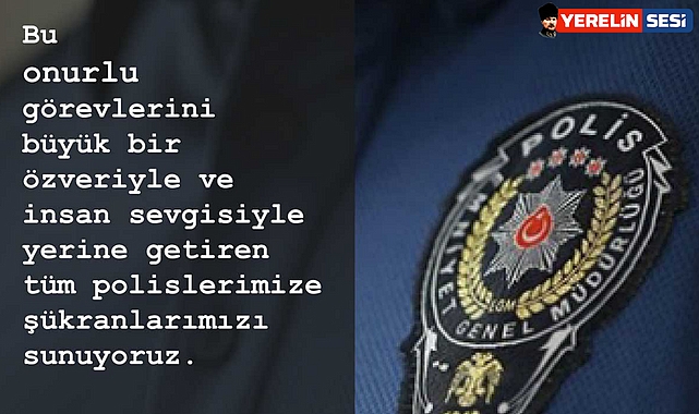 POLİS HAFTASI KUTLU OLSUN!