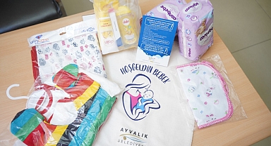 AYVALIK'A HOŞ GELDİN BEBEK: YENİ DOĞAN BEBEĞİN TÜM İHTİYACI BU PAKETTE