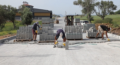 Barbaros’ta Yol Çalışması