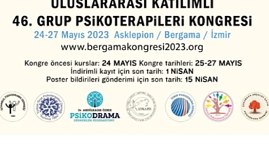 Bergama 46. Grup Psikoterapi Kongresi'ne ev sahipliği yapıyor