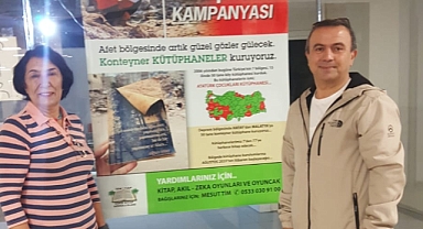Bir Kitapla Bir Hayat Değişir: “ 50 konteyner kütüphane kuruyoruz.