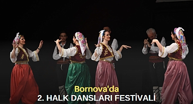 Bornova'da 2. Halk Dansları Festivali