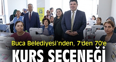 Buca Belediyesi'nden, 7'den 70'e kurs seçeneği
