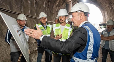 Buca Onat Tüneli’ni inceleyen Başkan Soyer duyurdu: İzmir’de ulaşımı rahatlatacak projenin ilk etabı açılıyor