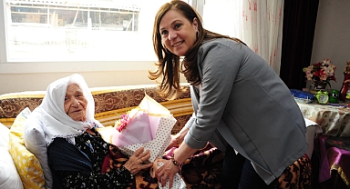 Fatma Çalkaya’dan Annelere ziyaret