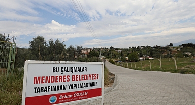 Görece'de Kilit Parke Çalışması