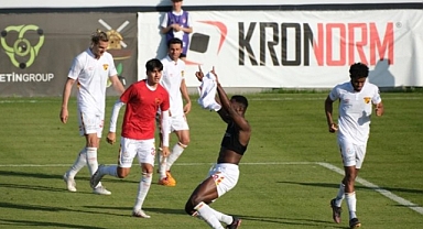 Göztepe puanı son saniyede kaptı
