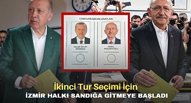 İkinci Tur Seçimi İçin İzmir Halkı Sandığa Gitmeye Başladı
