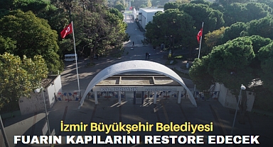 İzmir Büyükşehir Belediyesi Kültürpark'ın 9 Eylül ve Montrö Kapılarını Restore Edecek