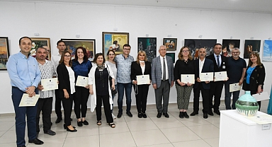 Karabağlar Belediyesi personelinden karma sergi