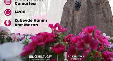 Karşıyaka Belediyesi'nden Zübeyde Hanım'a saygı ziyareti