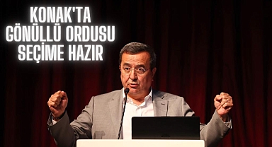 Konak'ta Gönüllü Ordusu Seçime Hazır