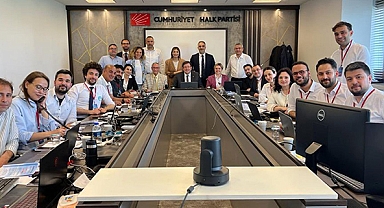 Muharrem Erkek CHP Genel Merkezi'nden Fotoğraf Paylaştı