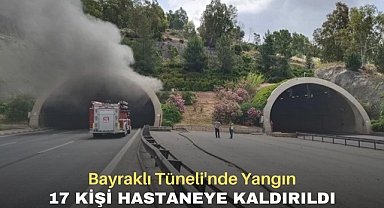 SON DAKİKA: Bayraklı Tüneli'nde Yangın 17 Kişi Hastaneye Kaldırıldı