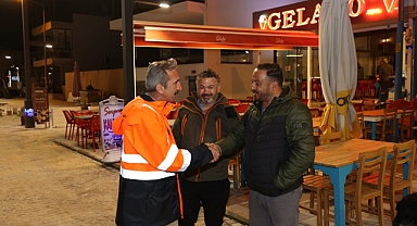 Urla’da Çeşmealtı ve İskele sahilleri ışıl ışıl