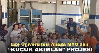 Aliağa Meslek Yüksekokulundan “Küçük Akımlar” projesi