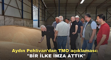 Aydın Pehlivan'dan TMO açıklaması: