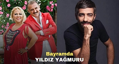 Bayramda Yıldız Yağmuru