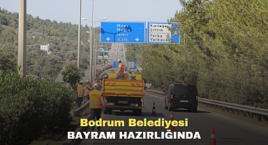 Bodrum Belediyesi Bayram Hazırlığında