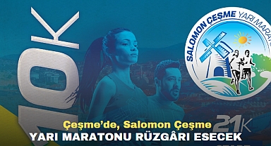 Çeşme’de, Salomon Çeşme Yarı Maratonu rüzgârı esecek