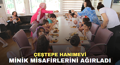 Çeştepe Mahallesi Hanımevi Minik Misafirlerini Ağırladı
