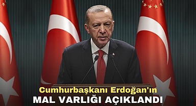 Cumhurbaşkanı Erdoğan'ın Mal Varlığı Açıklandı
