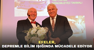 DEPREMLE BİLİM IŞIĞINDA MÜCADELE EDİYOR