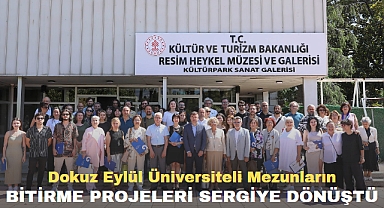DEÜ'LÜ MEZUNLARIN BİTİRME PROJELERİ SERGİYE DÖNÜŞTÜ