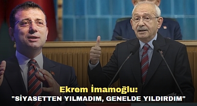 Ekrem İmamoğlu: Siyasetten Yılmadım, Genelde Yıldırdım