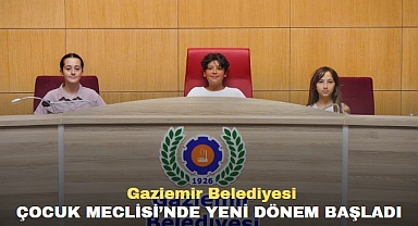 Gaziemir Belediyesi Çocuk Meclisi’nde yeni dönem başladı