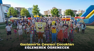 Gaziemir'in çevreci çocukları eğlenerek öğrenecek