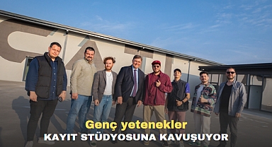 Genç yetenekler kayıt stüdyosuna kavuşuyor
