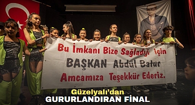 Güzelyalı’dan gururlandıran final