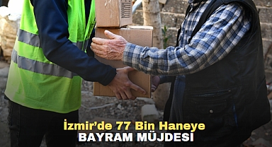 İzmir’de 77 Bin Haneye Bayram Müjdesi