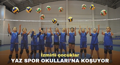 İzmirli çocuklar Yaz Spor Okulları’na koşuyor