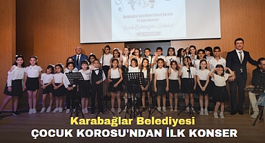 Karabağlar Belediyesi Çocuk Korosu'ndan ilk konser