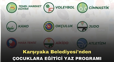 Karşıyaka Belediyesi'nden çocuklara eğitici yaz programı