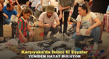 Karşıyaka’da ikinci el eşyalar yeniden hayat buluyor