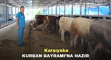 Karşıyaka Kurban Bayramı’na hazır