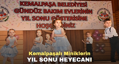 Kemalpaşalı Miniklerin Yıl Sonu Heyecanı
