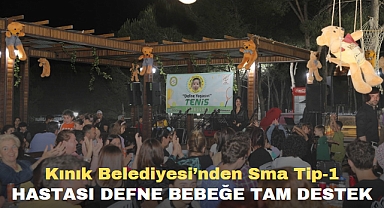 Kınık Belediyesi’nden Sma Tip-1 Hastası Defne Bebeğe Tam Destek