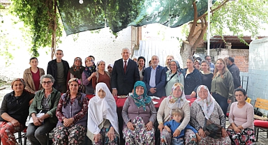KIZILCAKÖYLÜ KADINLARDAN BAŞKAN ATAY’A TEŞEKKÜR “ÖZGÜRLEŞECEĞİZ”